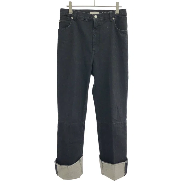Celine by Phoebe Philo Roll Up Pants in Denim from The Reluxe