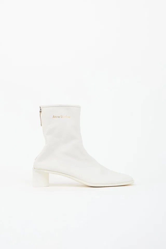 Acne Studios Leather Bertine Boot in Leather from VSP Consignment