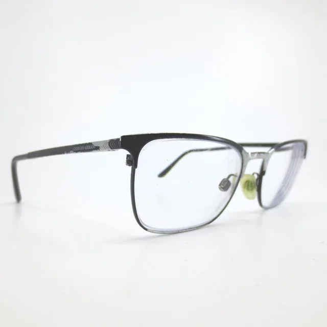 Giorgio Armani Ar5054 3001 Matte Black Silver Metal Eyeglasses Frames 53-18-145 in silver|black|gray from Poshmark