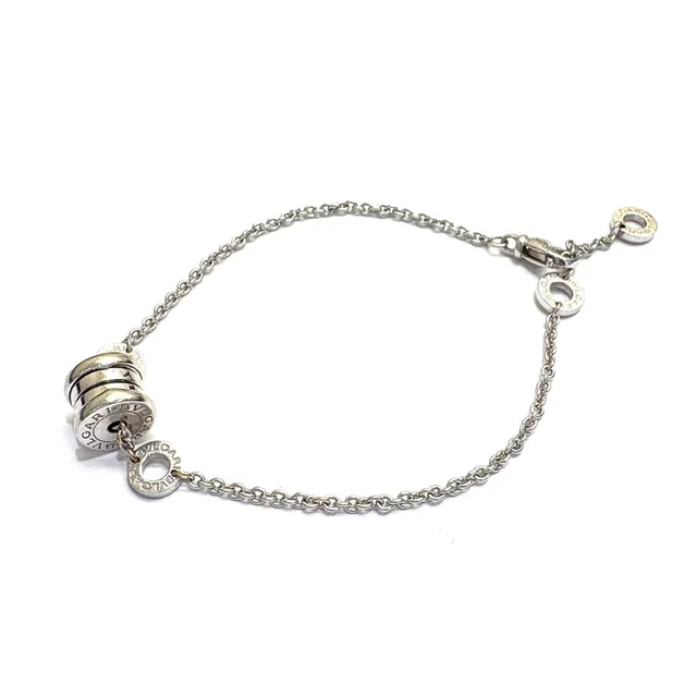 Bvlgari Eternity BL WG Bracelet 18k White Gold 18k Silver in White from The Reluxe