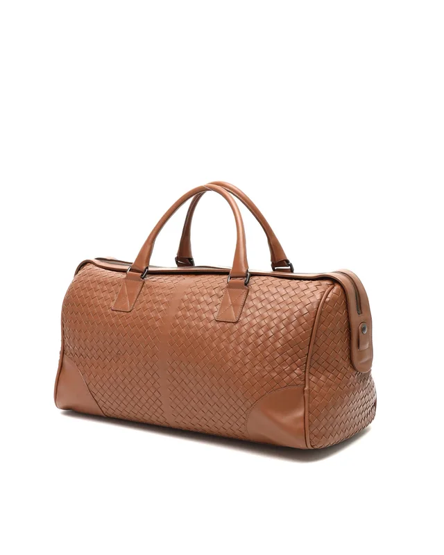 Bottega Veneta Intrecciato Boston Bag in Woven leather from A Retro Tale, photo 2 of 8