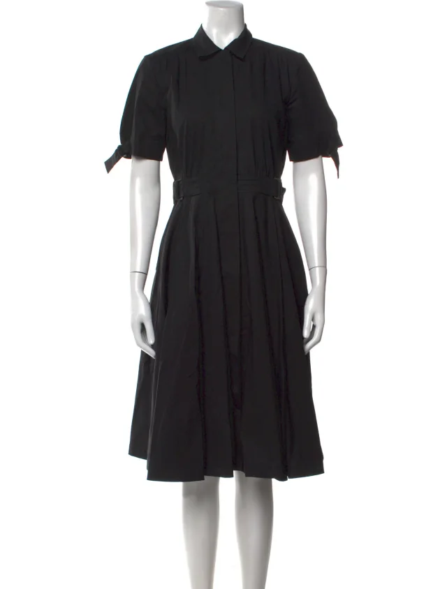 Bottega Veneta Knee-Length Dress in black from The RealReal