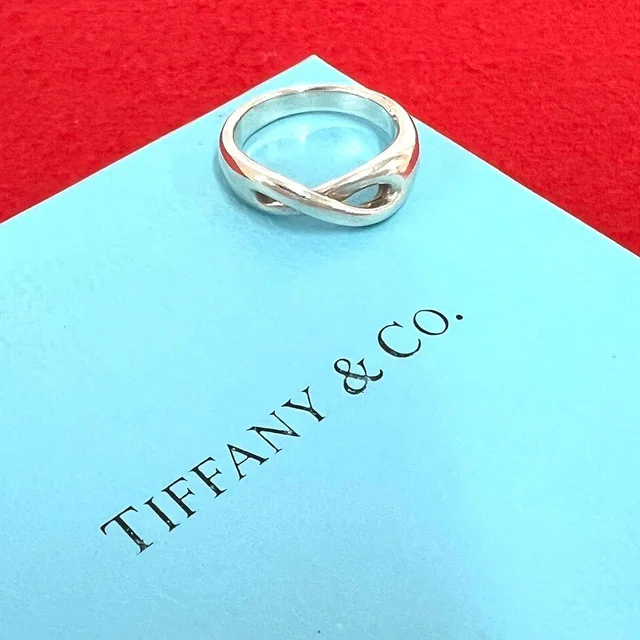Tiffany & Co. Vintage Infinity Ring 925 Sterling Silver in Silver from The Reluxe