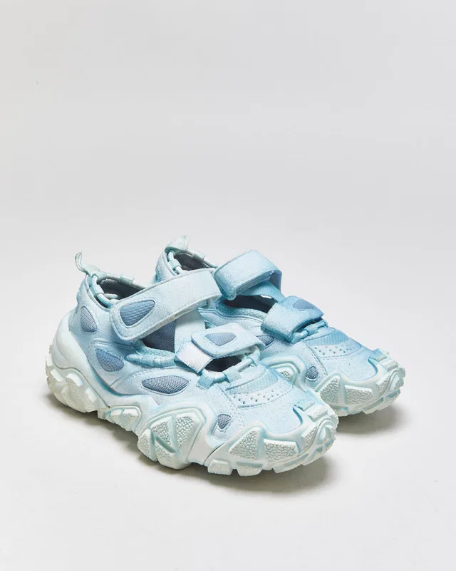 Acne Studios Bolzter Bryz Crystal Leather Trainers - UK3 in Leather from Rokit Vintage