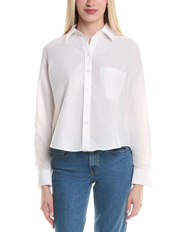 Hugo Boss Brielle Shirt in https://asset2.ruecdn.com/images/sw/141544/1415444092_RLSW_white.jpg, image 1 of 1 from Rue La La