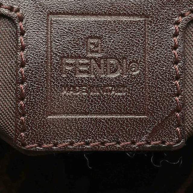 Fendi Zucca Fold-Over Baguette Bag in Canvas from A Retro Tale, photo 7 of 9