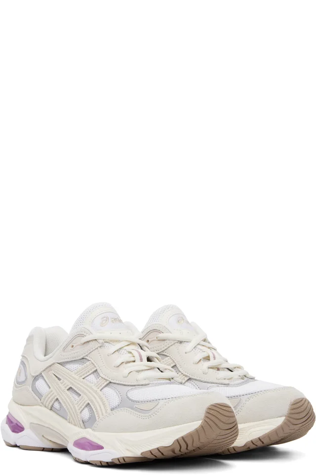 ASICS Off-White & Pink Gel-NYC 2.0 Sneakers, photo 4 of 5 from SSENSE