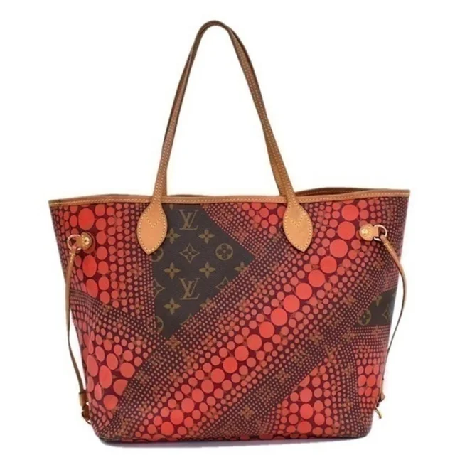 Louis Vuitton Monogram Wave Neverfull Mm Yayoi Kusama Dots (Limited Edition) in neutral|gold|brown Coated canvas from Poshmark