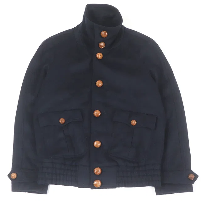 Burberry Blouson Cashmere Blend Wool Blouson in Cashmere from LuxUness