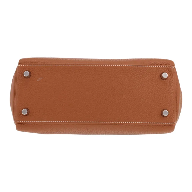 Hermès Kelly 25 cm handbag in Gold Togo leather in Gold Togo leather from Collector Square, photo 3 of 3