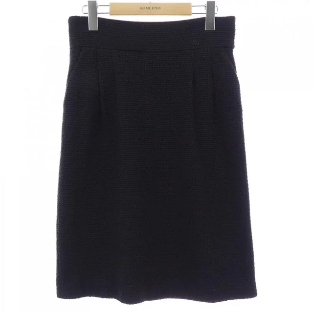 Chanel Skirt Black 42 Translucency in Black from The Reluxe