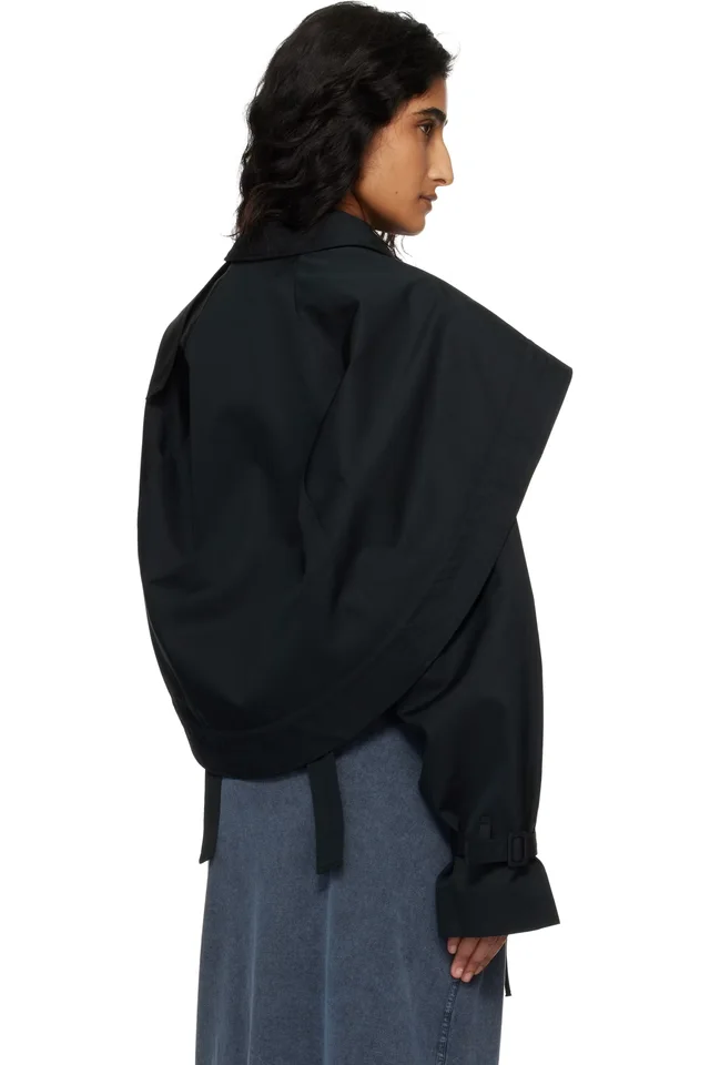 KNWLS Black Kayla Jacket, photo 3 of 4 from SSENSE