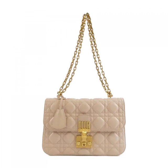 Dior Addict Bag Handbag Pink in Pink Lambskin from The Reluxe