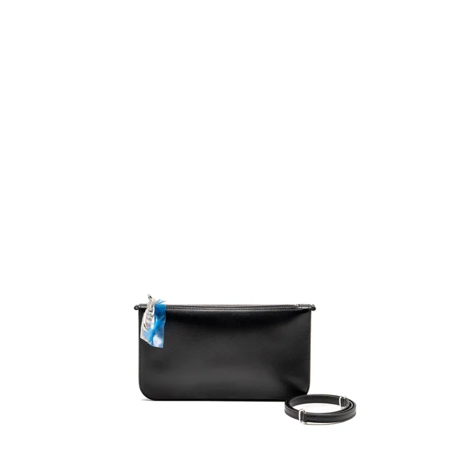 Hermès Zipengo Chaine d’Ancre To Go Pouch Evergrain Calfskin Black SHW Stamp K in Black Calfskin from EMIER