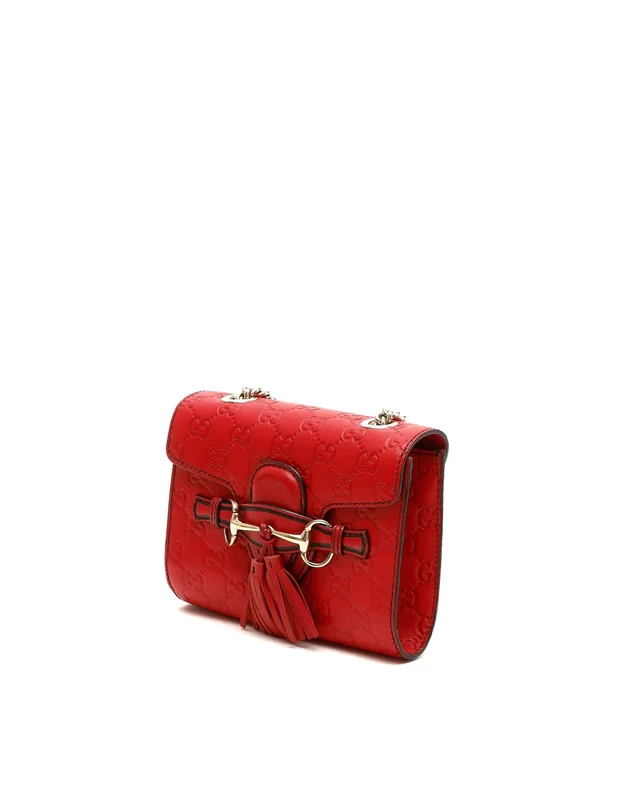 Gucci Mini Emily Guccissima Crossbody Bag in Leather from A Retro Tale, photo 2 of 7