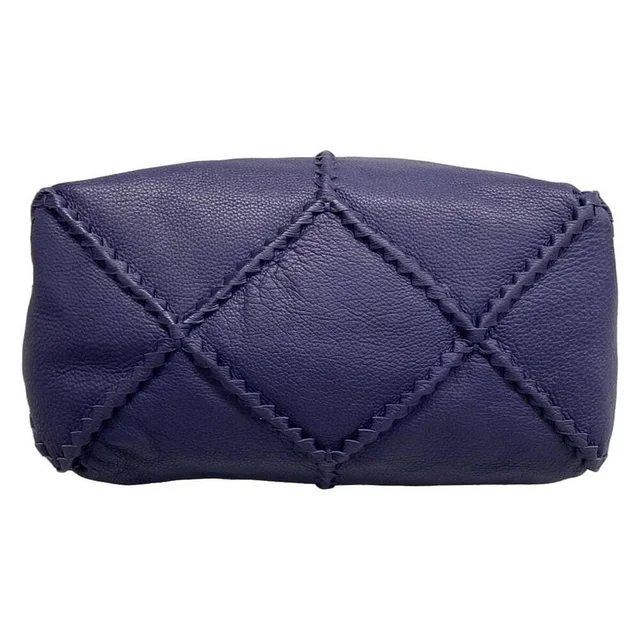 Bottega Veneta Intrecciato Tote Bag Purple Leather in purple Woven leather from Poshmark, photo 6 of 8