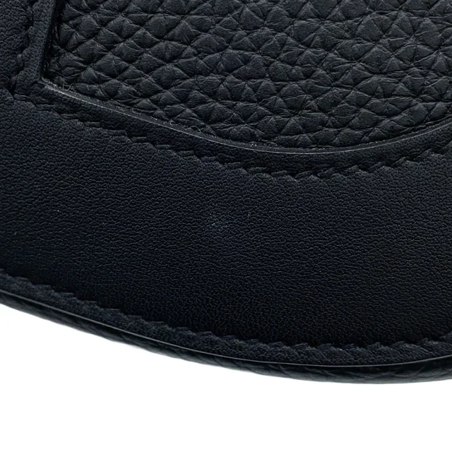 Hermès in-the-loop Tote Bag Black Taurillon Clemence Swift Leather Size 23 in Black Clemence leather from GALLERY RARE, photo 10 of 18