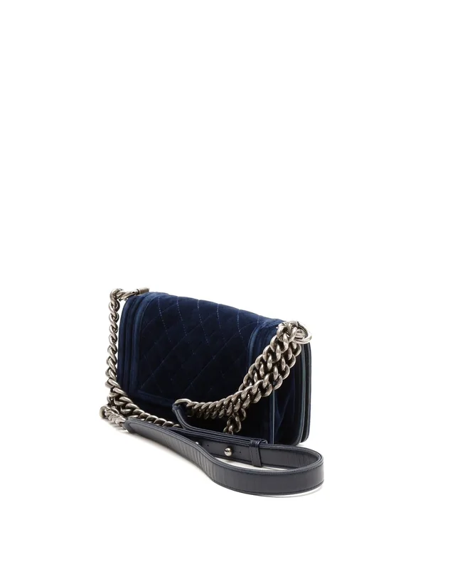 Chanel Small Velvet Boy Bag in Velvet from A Retro Tale, photo 3 of 9