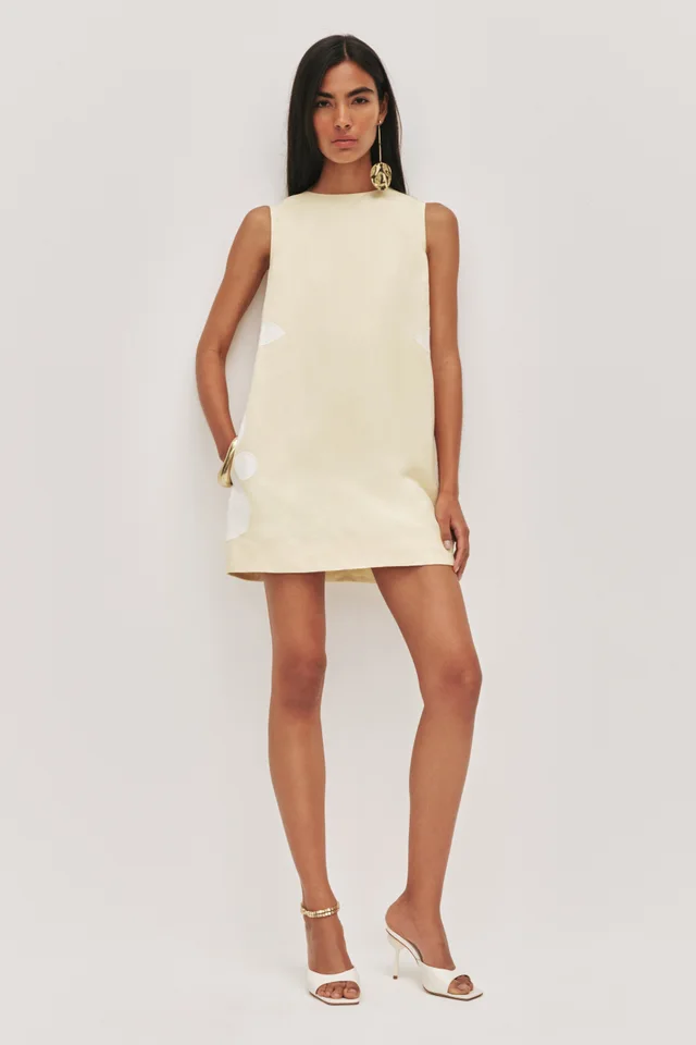 AJE Freddie Mini Dress in Yellow from Aje, photo 1 of 1