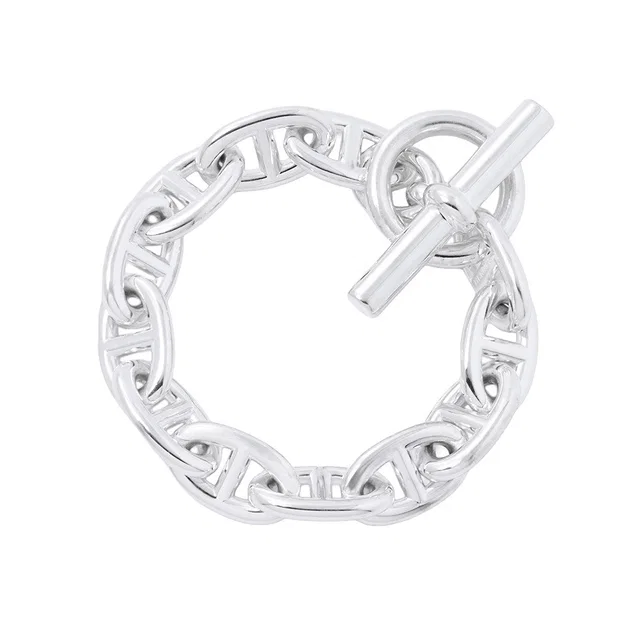 Hermès Chaine d'Ancre Bracelet 12 frames Size TGM SV925 from GALLERY RARE
