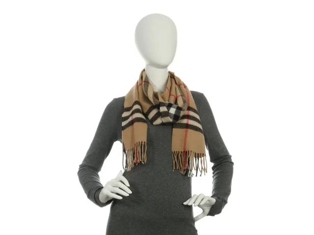 Burberry Giant Check Cashmere Scarf in Cashmere from Ann's Fabulous Finds, photo 3 of 4
