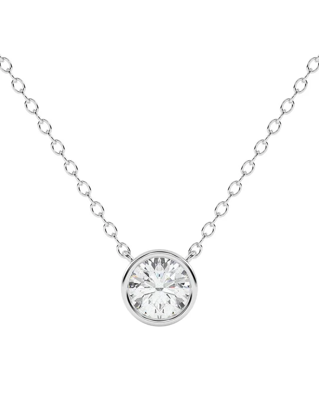 Lab Grown Diamonds 14K 0.75 ct. tw. Lab-Grown Diamond Necklace, image 1 of 1 from Gilt