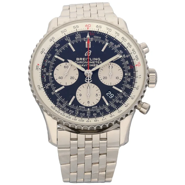 Breitling Navitimer B01 AB0121 43mm Stainless Steel Watch from H&T
