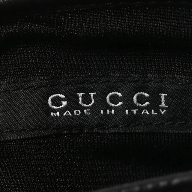 Gucci Nappa Interlocking G Gloves 7 Black in Black Nappa leather from FASHIONPHILE, photo 4 of 5