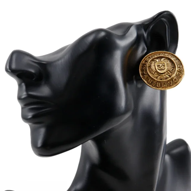 Chanel Coco Mark 31 RUE CAMBON Earrings in Gold Gold-plated metal from LuxUness, photo 2 of 9