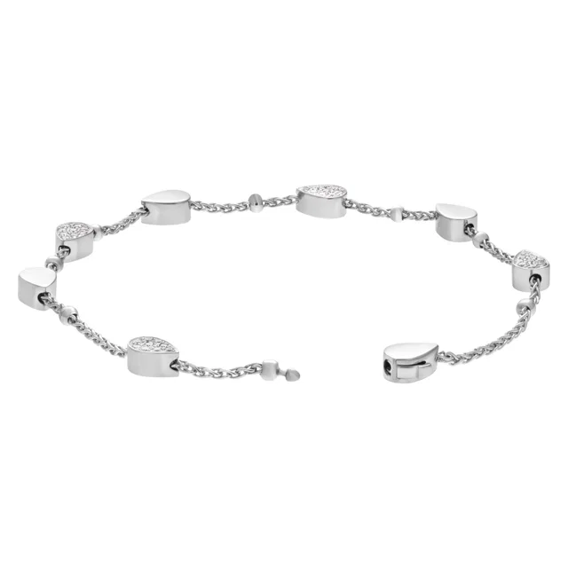 Piaget Lucea diamond bracelet 18k white gold in White White Gold from Gray And Sons