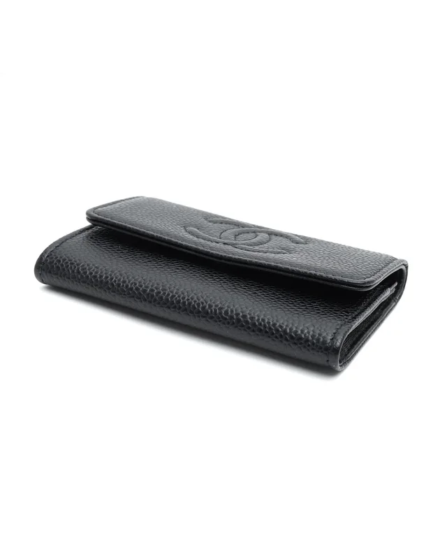 Chanel Coco Mark Caviar Card Holder in Caviar leather from A Retro Tale, photo 3 of 7