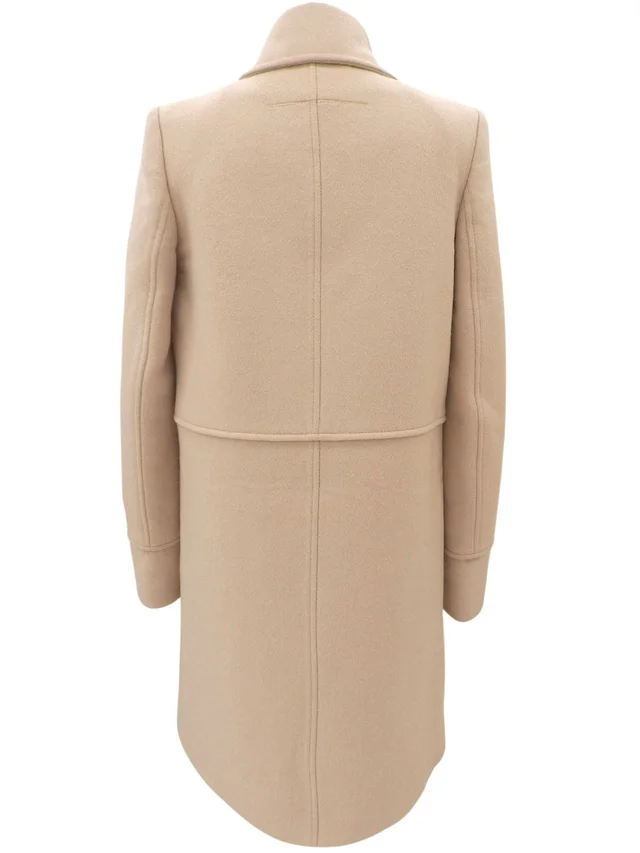 Givenchy Double-breasted coat #36 Beige in Beige Wool from VINTAGE QOO TOKYO, photo 2 of 2