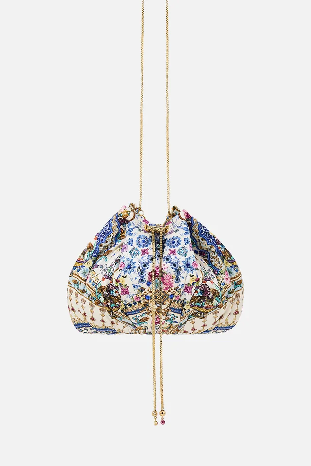 Camilla eBoutique DRAWSTRING POUCH BAG WITH CHAIN STRAP ALL ABOUT THAT LACE from CAMILLA, photo 1 of 1