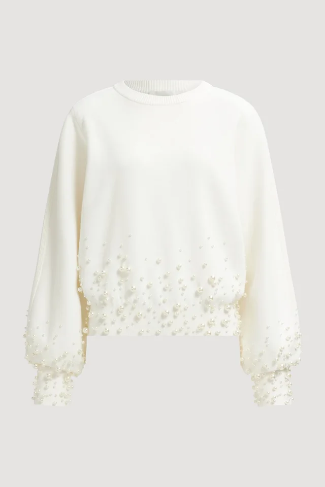 AJE Marlene Pearl Jumper in White from Aje, photo 1 of 1