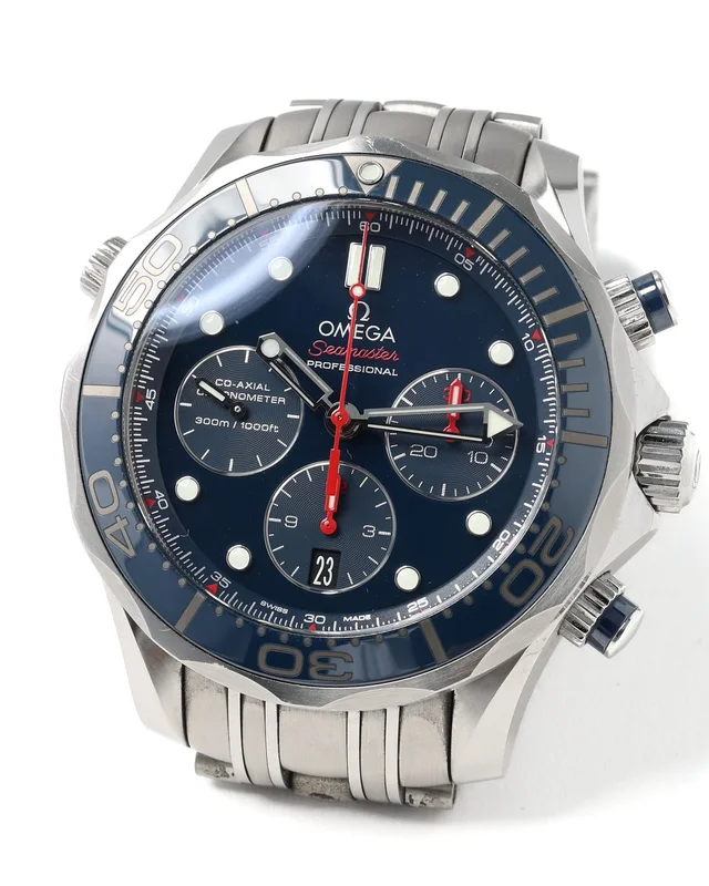 Omega Seamaster Diver 300 Chronograph 44mm Watch in Ceramic from A Retro Tale, photo 2 of 2