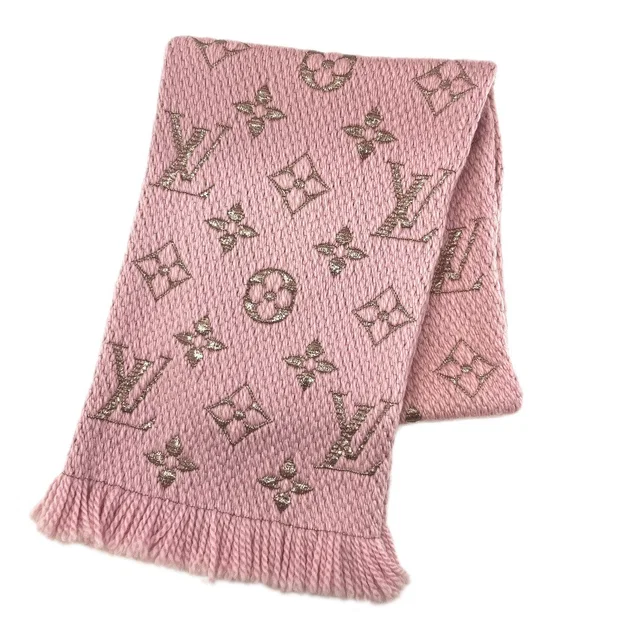 Louis Vuitton Echarpe Logomania Scarf Wool Silk in Silk from The Reluxe