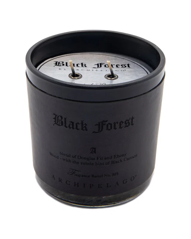 Archipelago Black Forest 13oz Letter Press Candle, image 1 of 1 from Gilt