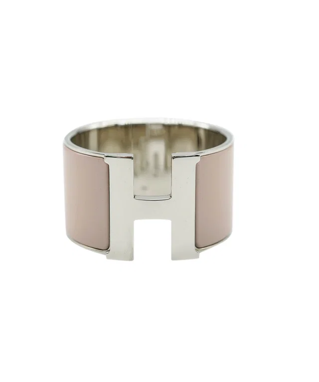 Hermès Clic Clac H TGM Marron Glace PHW Size 0 in Brown Leather from Luxury Promise