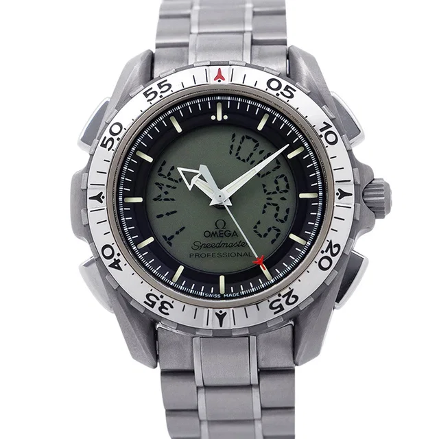Omega Speedmaster X-33 W42.25mm TI Black Dial3291.50.00 in Black from GALLERY RARE