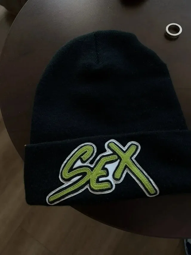 Chrome Hearts Sex Beanie Matty Boy in black from Grailed