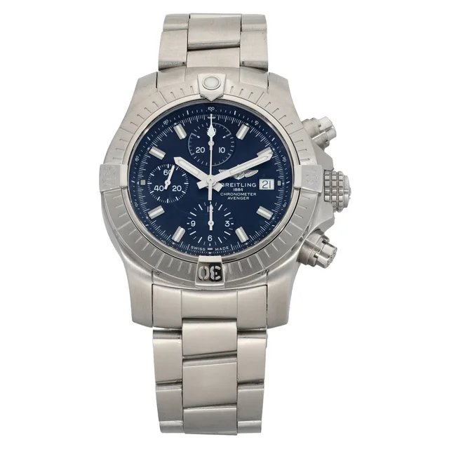 Breitling Avenger A13385 44mm Stainless Steel Watch from H&T