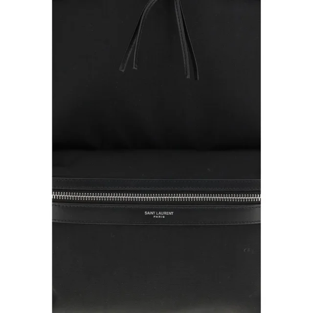 Saint Laurent Nylon Backpack in Black Nylon from HEWI, photo 3 of 3