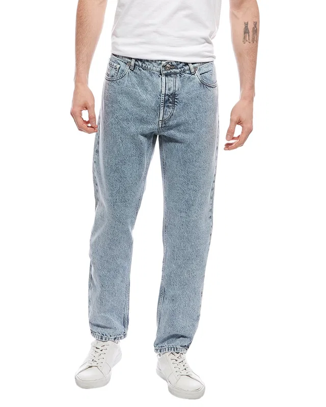 Brunello Cucinelli Stone Wash Traditional Fit Jean, image 1 of 1 from Gilt