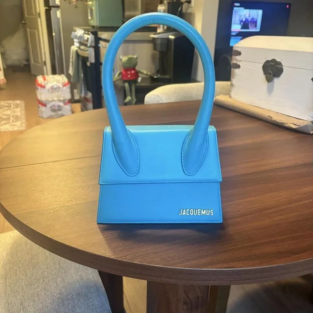 Jacquemus Women's Bag - Blue in blue from Depop, photo 1 of 1