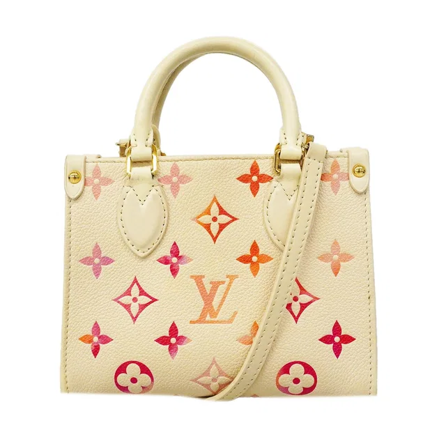 Louis Vuitton Handbag Monogram Empreinte On The Go BB Sunrise Aquarelle 2-Way from The Reluxe