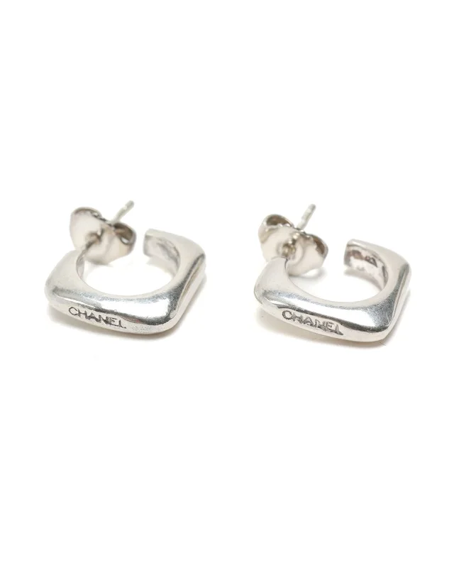 Chanel Square Earrings from A Retro Tale, photo 3 of 4