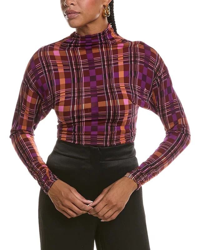 Diane von Furstenberg Tatum Turtleneck Top, image 1 of 1 from Rue La La