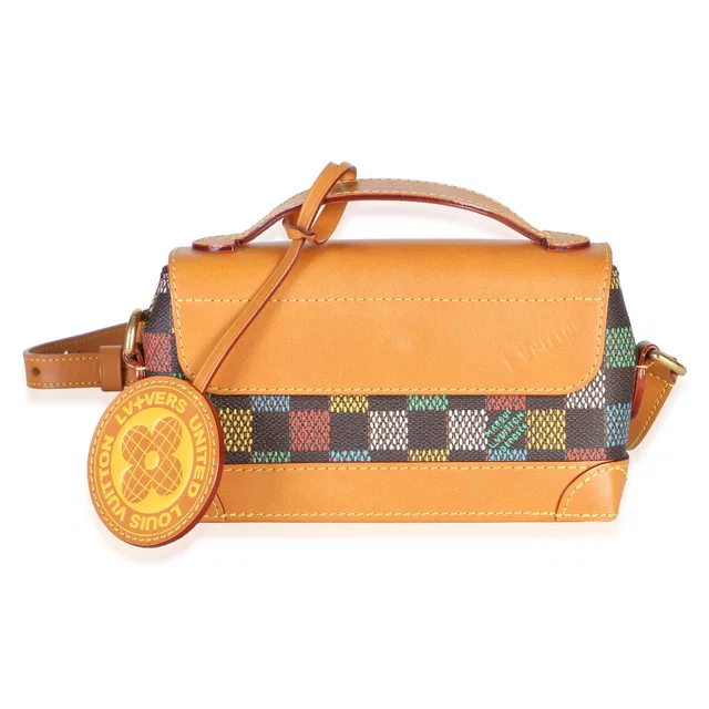 Louis Vuitton Damier Canvas Steamer East West Wearable Wallet in Canvas from myGemma