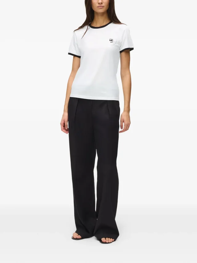 Karl Lagerfeld crew-neck T-shirt, photo 2 of 2 from FARFETCH
