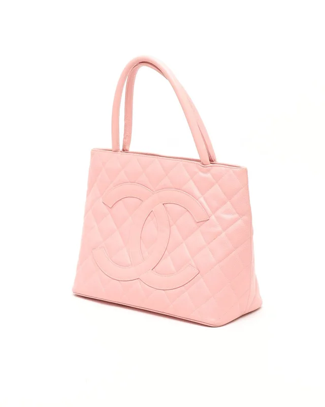 Chanel Caviar Medallion Tote Bag in Caviar leather from A Retro Tale, photo 2 of 14